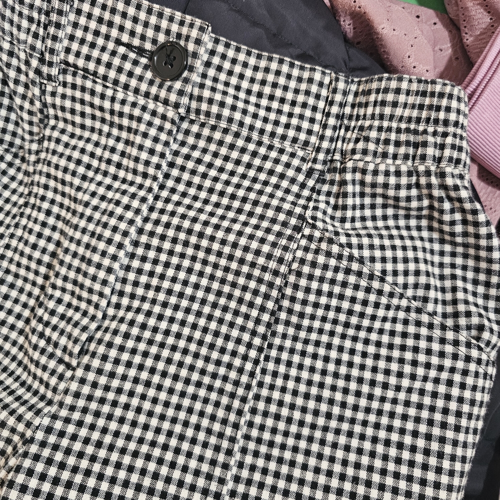 Urban Outfitters Black and White Checkered Pants
